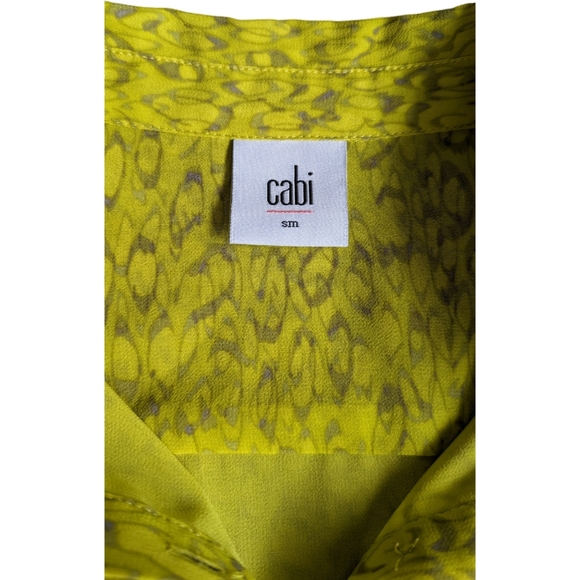 Cabi top, Size Small, yellow color - Picture 4 of 6